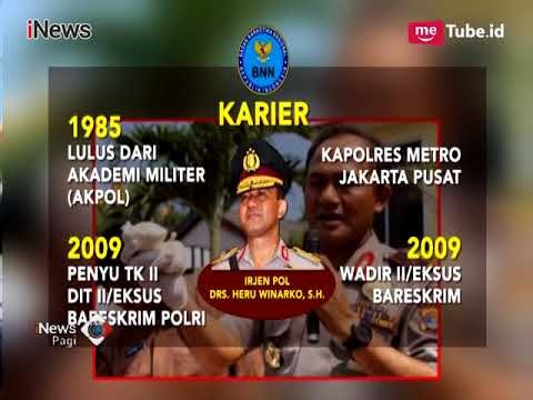 Jabat Kepala BNN, Ini Profil Irjen Pol Heru Winarko - iNews Pagi 01/03