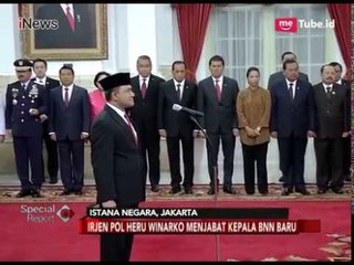 Suasana Pelantikan Irjen Pol Heru Winarko Jadi Kepala BNN - Special Report 01/03