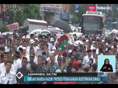 Ribuan Warga Hadiri Pemakaman Cawagub Kalteng, Nusyirwan Ismail - iNews Siang 28/02