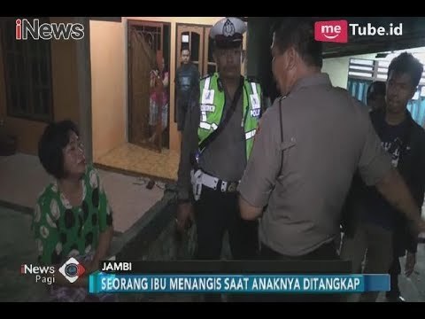 Histeris!! Ibu Menangis saat Anaknya Ditangkap Kasus Narkoba - iNews Pagi 02/03