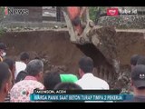 Beton Turap Rubuh Timpa 2 Pekerja Proyek di Kawasan Kp. Pendere, Aceh  - iNews Pagi 02/03