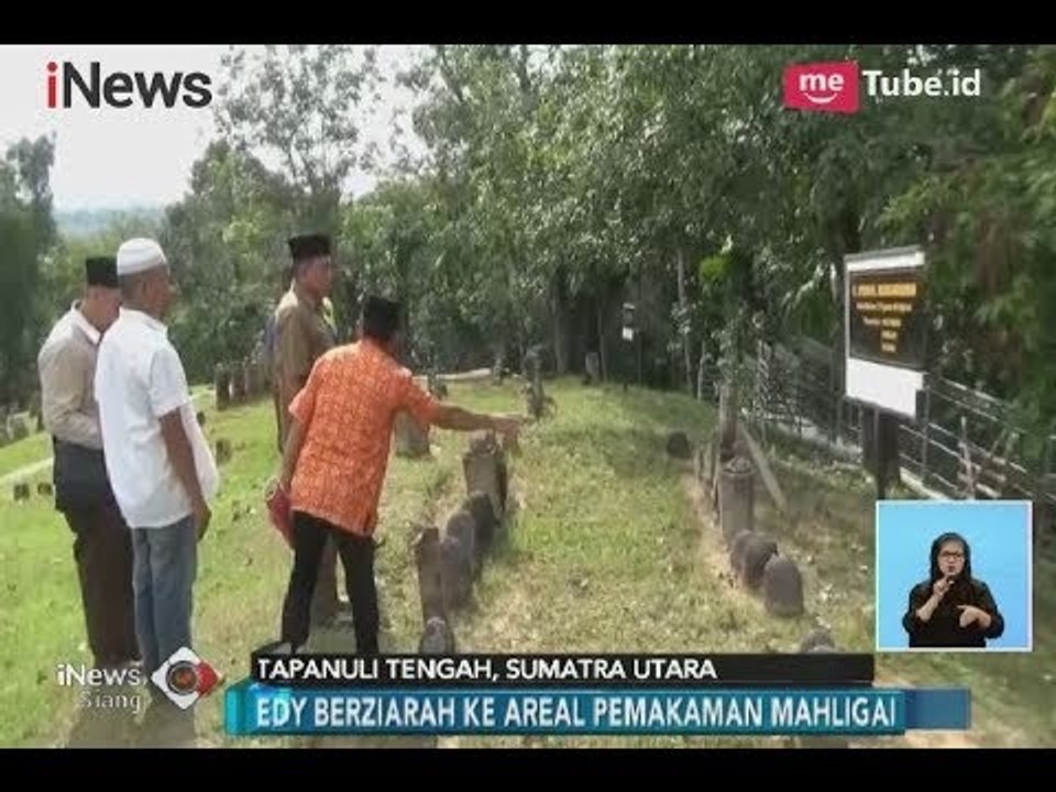 Cagub Sumut, Edy Rahmayadi Kunjungi Warga & Ziarah Pemakaman Mahligai, Tapanuli - iNews Siang 02/03