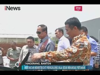 Peduli Kesejahteraan Petani, Menristekdikti Kunjungi Balai Besar Pertanian - iNews Pagi 02/03