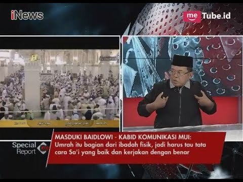 Masduki: Sah Atau Tidaknya yang Terpenting Lakukan Sa'i Sesuai Ajaran Islam - Special Report 28/02