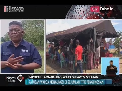 Warga Wajo Belum Dapat Bantuan Perbaikan Rumah Pasca Angin Puting Beliung - iNews Siang 03/03