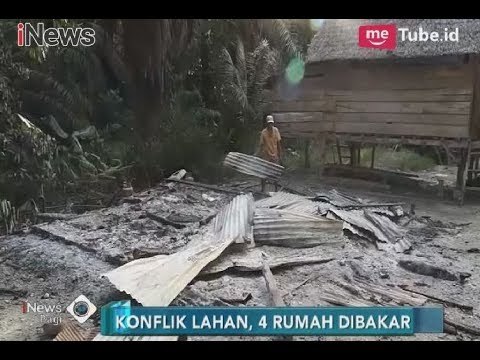 Akibat Konflik Lahan Sengketa PT. WL, 4 Rumah Warga Dibakar Orang Tak Dikenal - iNews Pagi 04/03