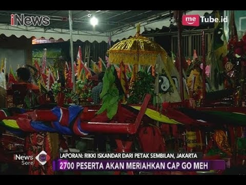 Begini Persiapan Puncak Perayaan Cap Go Meh di Petak Sembilan - iNews Sore 03/03