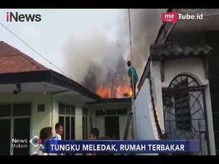 Tungku Kayu Meledak Saat Memasak, 6 Rumah Terbakar di Medan Petisah  - iNews Malam 03/03