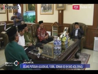 Yusril Ihza Mahendra Meminta Doa kepada Ulama NU Terkait Gugatan PBB - iNews Malam 03/03