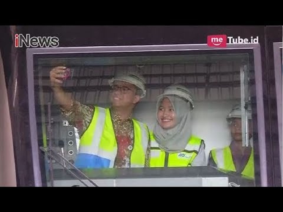 Mencuri Perhatian, Masinis MRT Wanita Pertama Ini Diajak Foto Anies Baswedan - iNews Sore 12/04