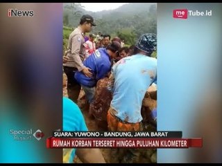 Evakuasi Korban Longsor Tewas Terseret Puluhan Kilometer di Bandung Barat - Special Report 05/03