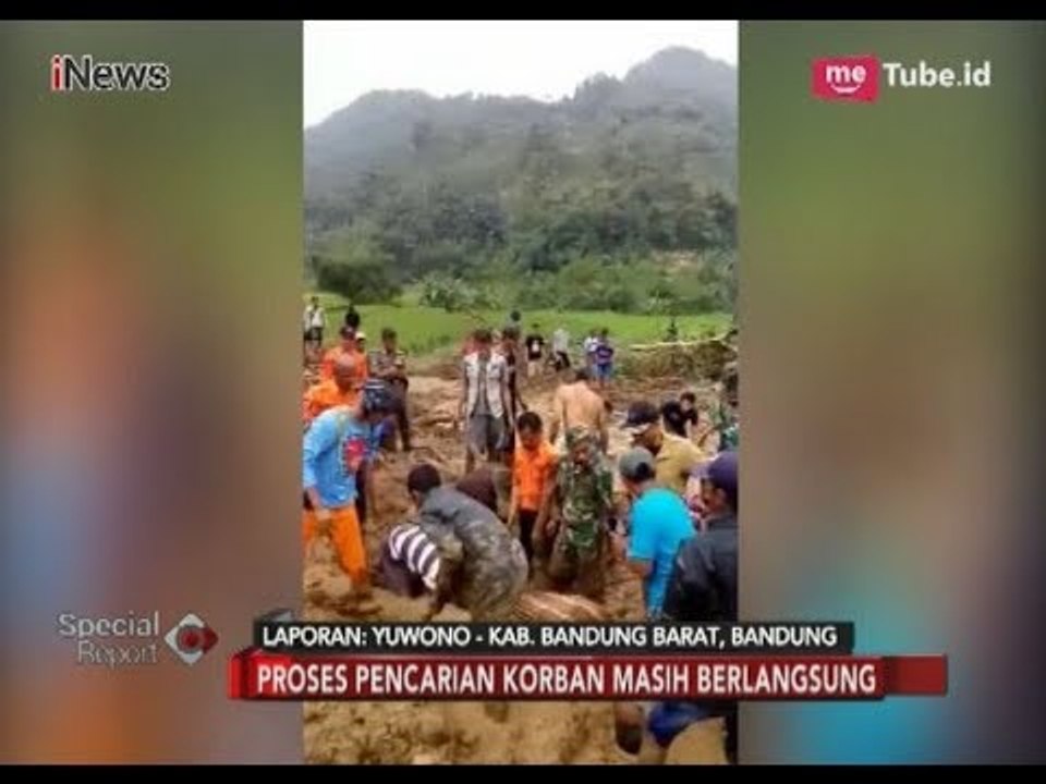 Beratnya Medan Pencarian Korban Longsor Bandung - Special Report 05/03