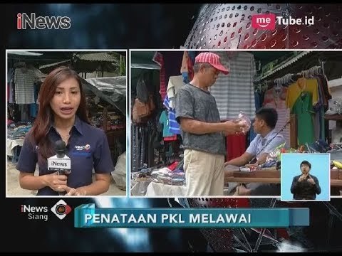 Meski Langgar Aturan, PKL di Pasar Melawai Tetap Berjualan di Atas Trotoar - iNews Siang 06/03