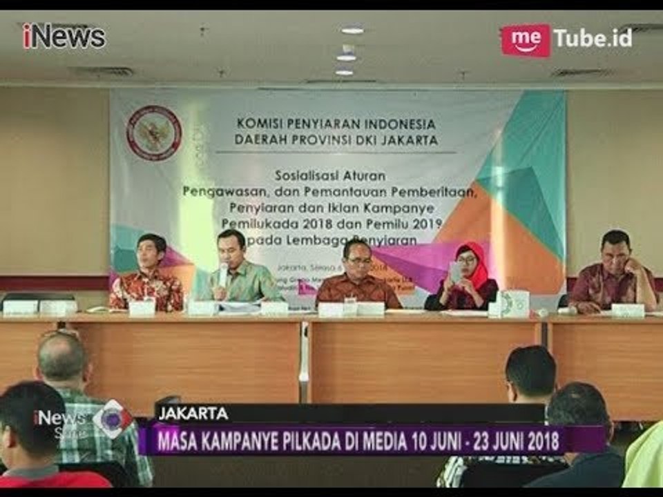 KPID Peringatkan Lembaga Penyiaran untuk Jaga Netralitas saat Pilkada 2018 - iNews Sore 06/03