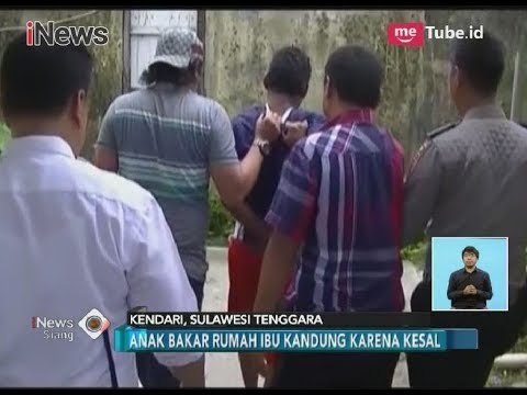 Miris!! Kesal Tidak Diberi Makan, Pemuda 19 Tahun Nekat Bakar Rumah Ibu Kandung - iNews Siang 06/03
