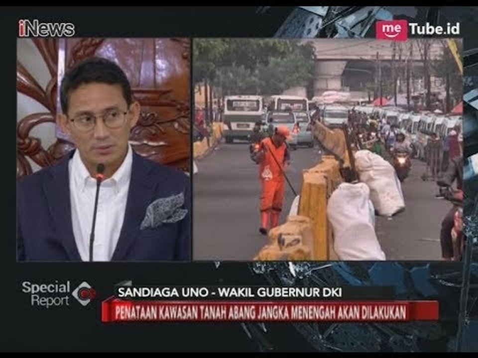 Sandiaga Uno Akan Bangun Skybridge di Tanah Abang - Special Report 06/03