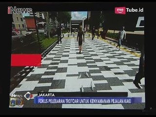 Pemprov DKI akan Ubah Total Wajah Trotoar Sudirman-Thamrin, Inilah Rancangannya - iNews Malam 06/03