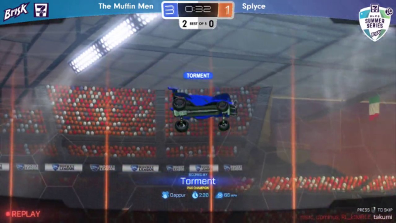 Brisk Summer Series - Pluto Passes To Satthew For Goal