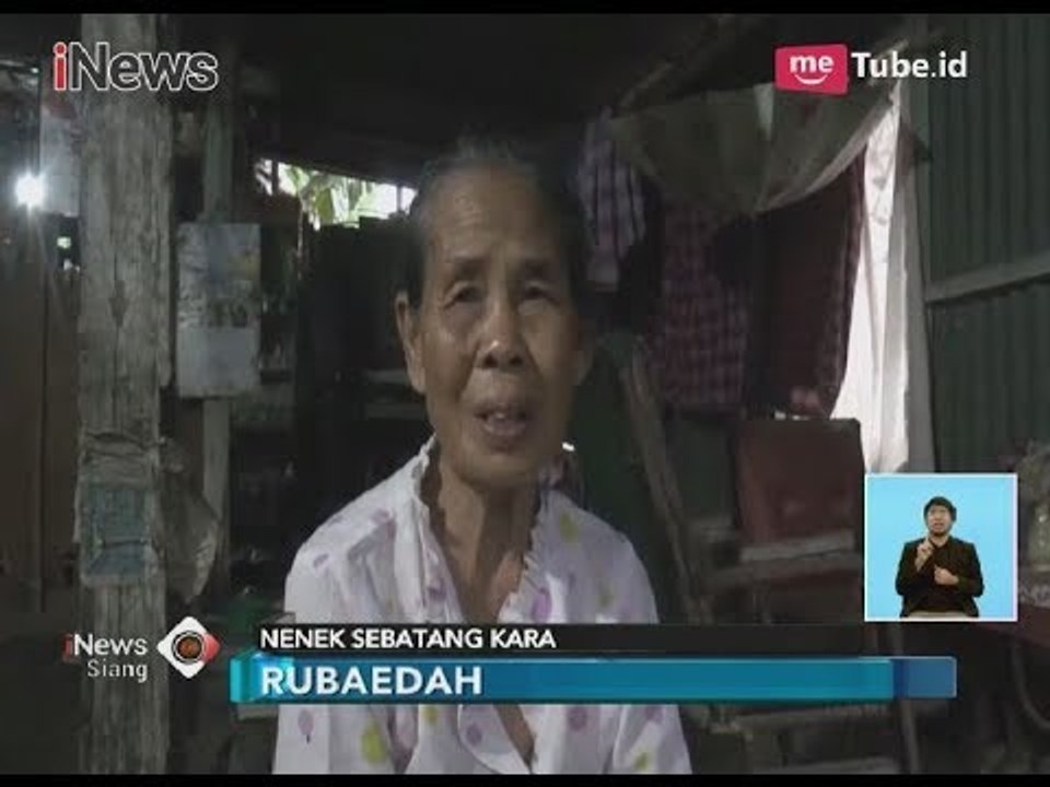 Memprihatinkan!! Kisah Pilu Nenek Hidup Sebatang Kara di Rumah Nyaris Ambruk - iNews Siang 07/03