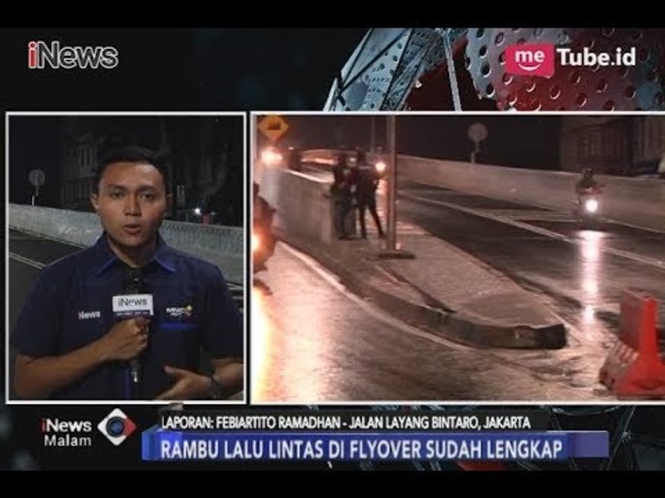 Rambu Lalu Lintas Jalan Layang Bintaro Lengkap - iNews Malam 07/03