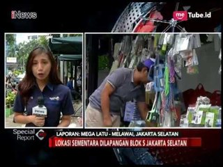 Sandiaga Perbolehkan PKL Melawai Berjualan di Trotoar - Special Report 06/03