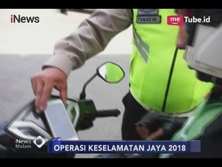 Operasi Keselamatan Jaya 2018 Tilang Pemotor Menggunakan Handphone - iNews Malam 07/03