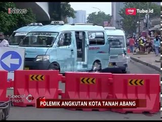 Download Video: Sementara, Angkot Boleh Lintasi Jalan Jatibaru dengan Satu Arah - Special Report 07/03