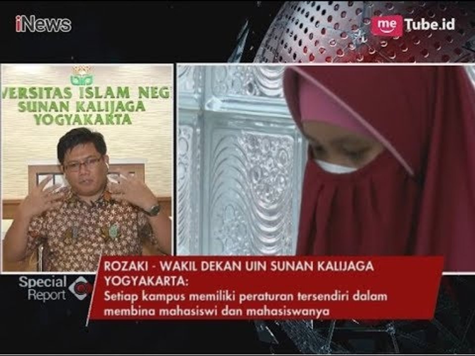 Penjelasan UIN Kalijaga Soal Larangan Cadar di Kampusnya - Special Report 06/03