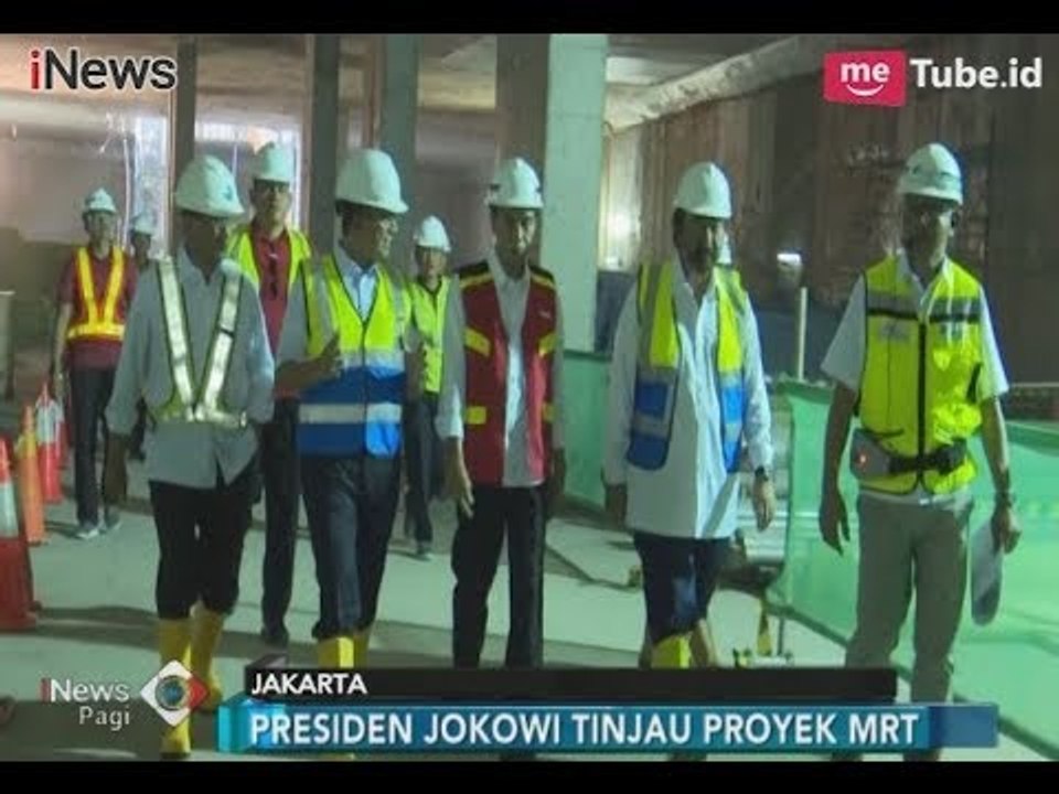 Presiden Jokowi Tinjau Proyek MRT & Pastikan Akan Selesai Tepat Waktu - iNews Pagi 08/03