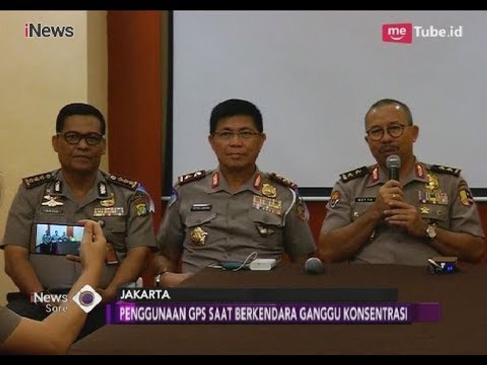 Klarifikasi Polri Terkait Pelarangan Penggunaan Aplikasi GPS  - iNews Sore 07/03