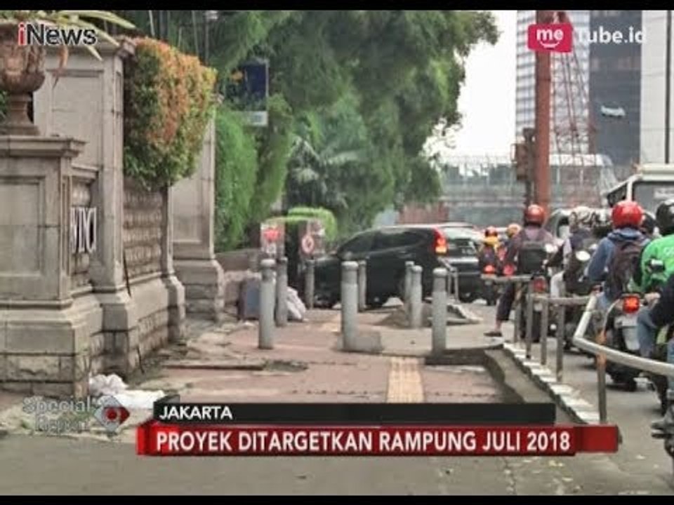 Kejar Target Asian Games, Penataan Trotoar di Jakarta Dimulai - Special Report 08/03