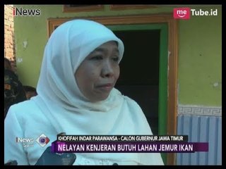 Blusukan Kampung Nelayan, Khofifah Borong Ikan Asin - iNews Sore 08/03