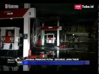 Pasca SPBU Sidoarjo Terbakar, Tim Labfor Polri Selidiki Penyebab Ledakan - iNews Malam 08/03