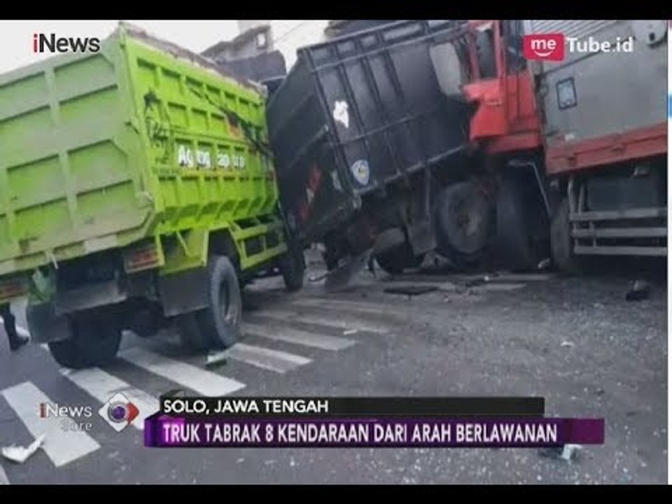 Video Detik-Detik Tabrakan Maut di Solo Tewaskan 4 Orang - iNews Sore 07/03