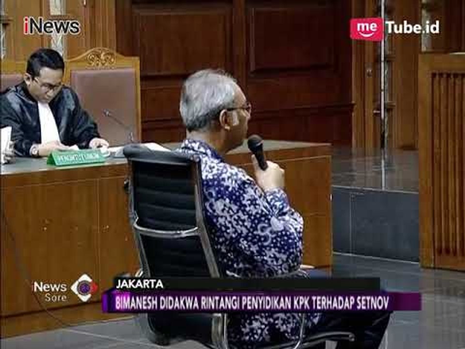 Sidang Dokter Bimanesh, Ungkap Rekayasa Data Medis Setnov - iNews Sore 08/03