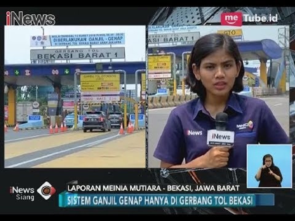 Jelang Ganjil-genap Tol Cikampek, Halte Bus TransJabodetabek Telah Disiapkan - iNews Siang 09/03