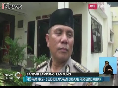 Terancam Diberhentikan, Propam Lampung Selidiki Kasus Perselingkuhan Kapolsek - iNews Siang 09/03