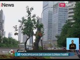 Penataan Trotoar, 541 Pohon di Kawasan Sudirman Dipindahkan ke RPTRA - iNews Siang 10/03