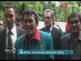 Download Video: Tak Diloloskan Ikut Pemilu 2019, Partai Idaman Gugat KPU - iNews Pagi 09/03