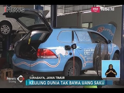 Wow!! Bule Belanda Keliling Dunia Tak Bawa Uang Saku & Hanya dengan Mobil VW - iNews Siang 09/03