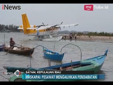 Diduga Alami Kendala Teknis, Pesawat Air Fast Indonesia Mendarat Darurat di Laut - iNews Pagi 11/03