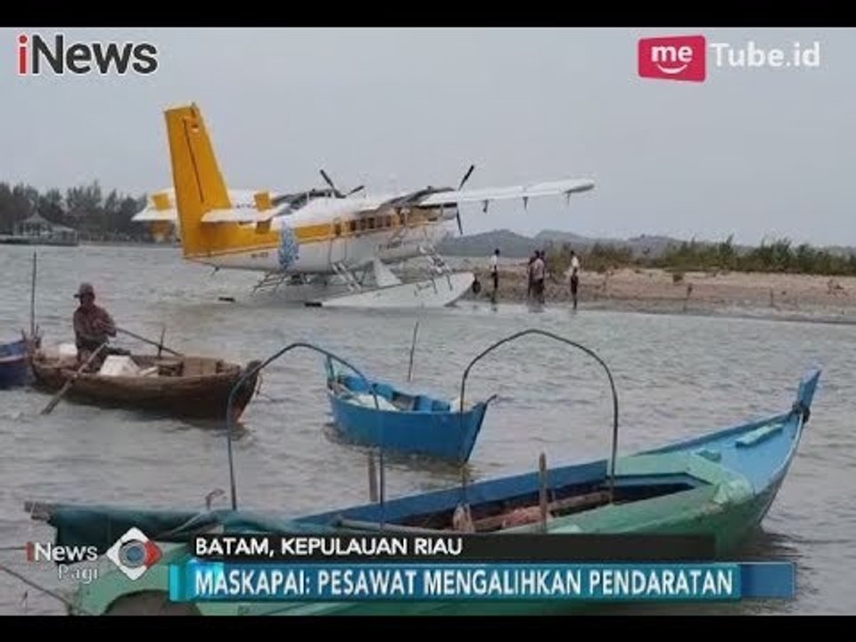 Diduga Alami Kendala Teknis, Pesawat Air Fast Indonesia Mendarat Darurat di Laut - iNews Pagi 11/03
