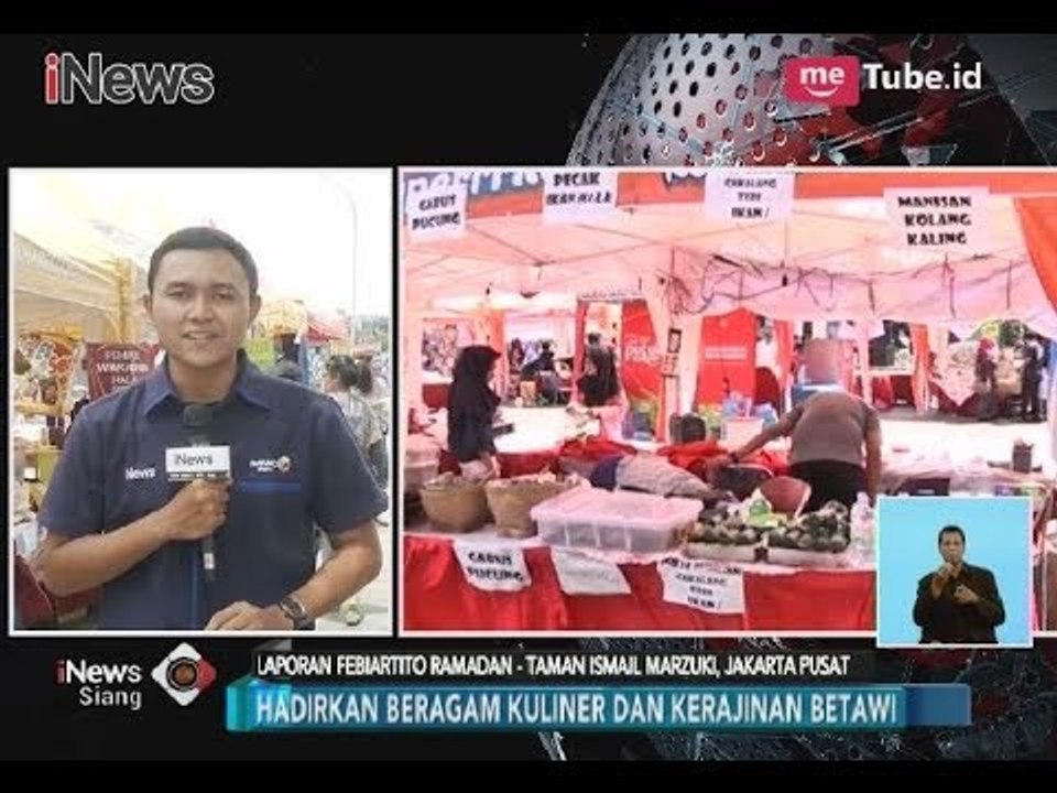 Festival Kuliner Betawi Hadirkan Berbagai Macam Makanan Khas dan Kebudayaan - iNews Siang 11/03