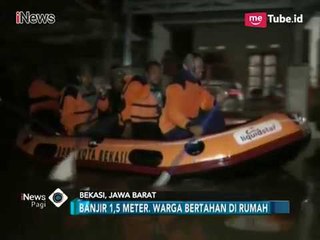 Kali Cakung Meluap, Banjir 1,5 Meter Rendam Perumahan Dosen IKIP - iNews Pagi 12/03