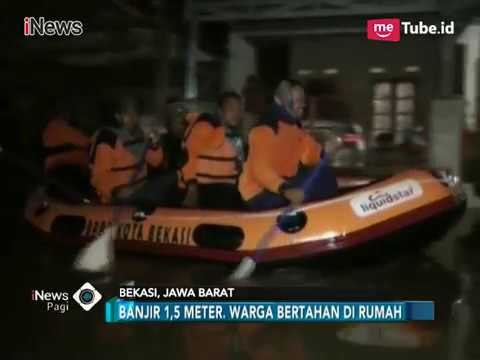 Kali Cakung Meluap, Banjir 1,5 Meter Rendam Perumahan Dosen IKIP - iNews Pagi 12/03