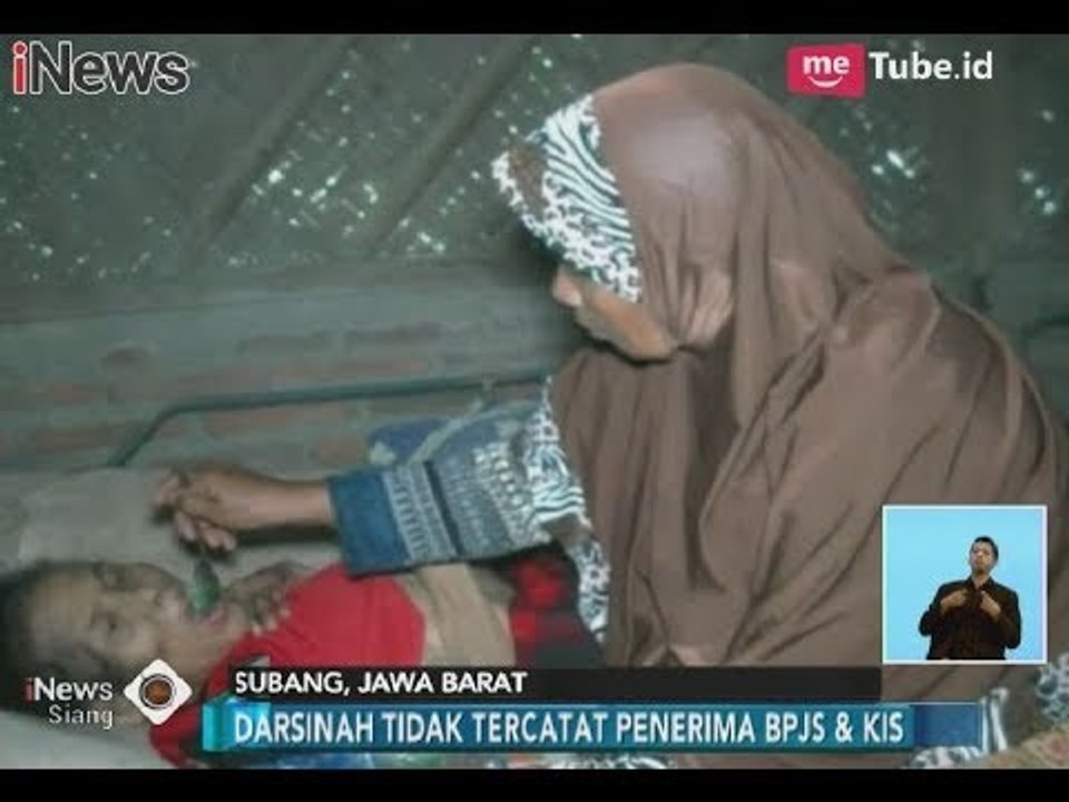 Ironis!! Tak Terdata di BPJS, Darsinah Lumpuh dan Tidak Dibawa Berobat - iNews Siang 11/03