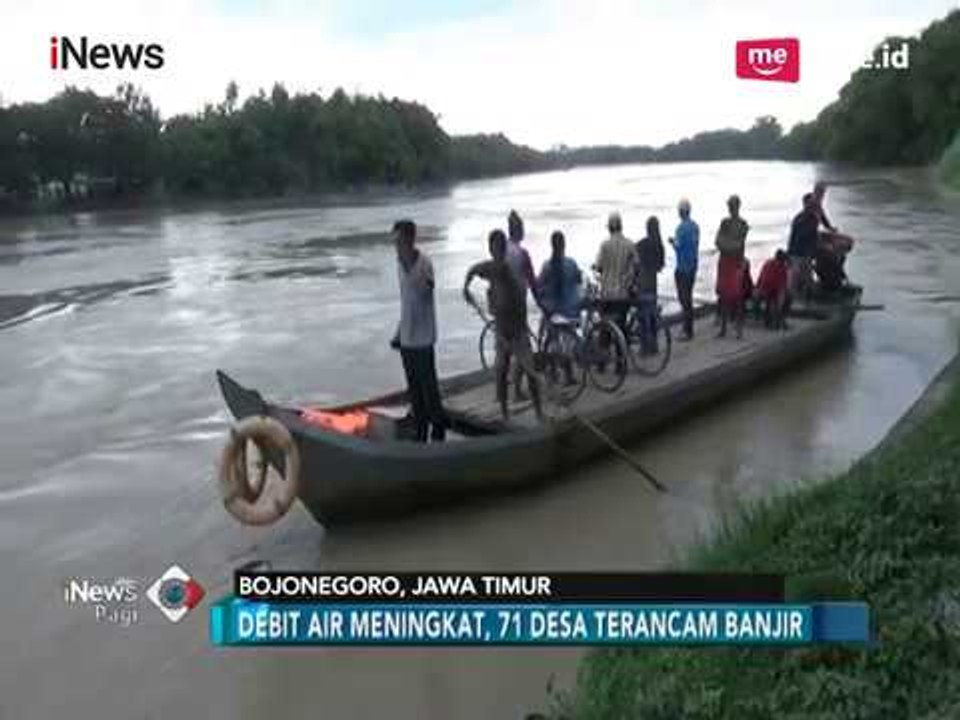 Curah Hujan Tinggi, Sungai Bengawan Solo Siaga Satu Banjir - iNews Pagi 12/03