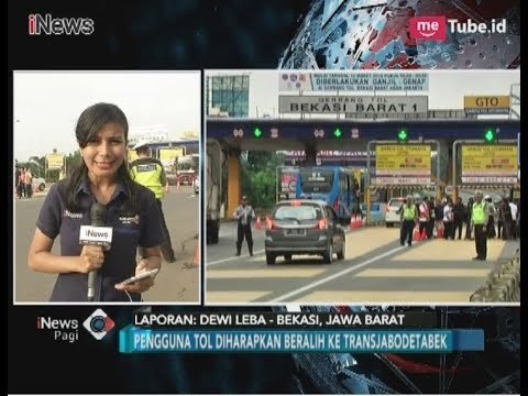 Hindari Ganjil Genap di Tol Bekasi, Kendaraan Boleh Putar Balik - iNews Pagi 12/03