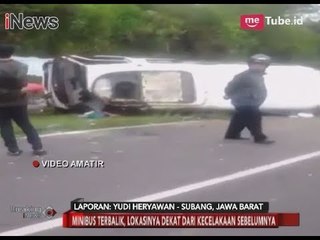 Minibus Terbalik Tak Jauh dari Lokasi Kejadian Tanjakan Emen Sebelumnya - Breaking News 12/03