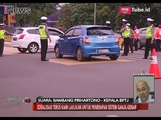 Kepala BPTJ: Beberapa Dampak Penerapan Ganjil Genap Sudah Dapat Dirasakan - Special Report 12/03